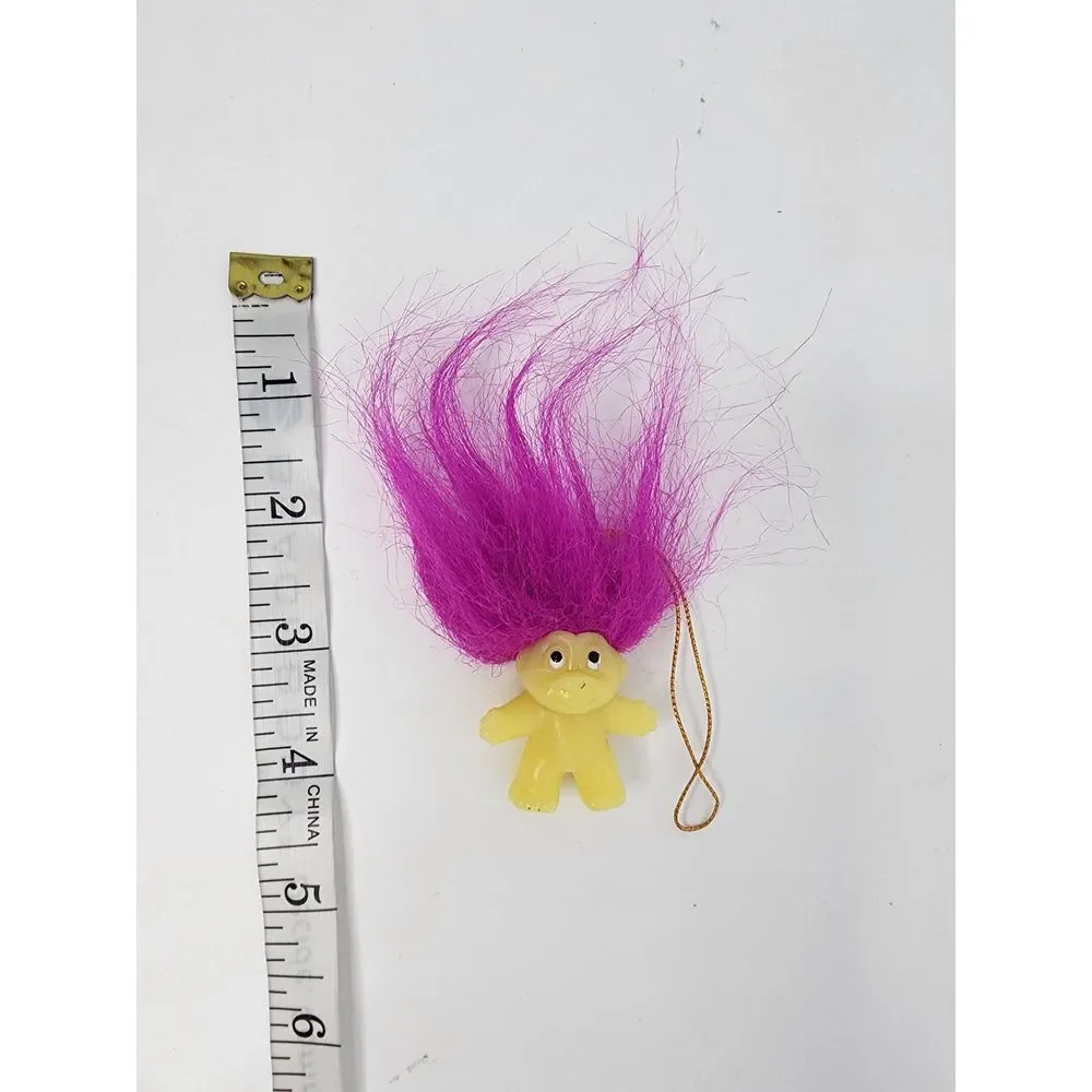 Glo Troll Glow In The Dark Purple Hair‎